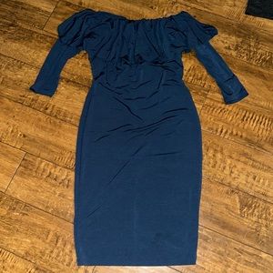 Off shoulder pencil Dress